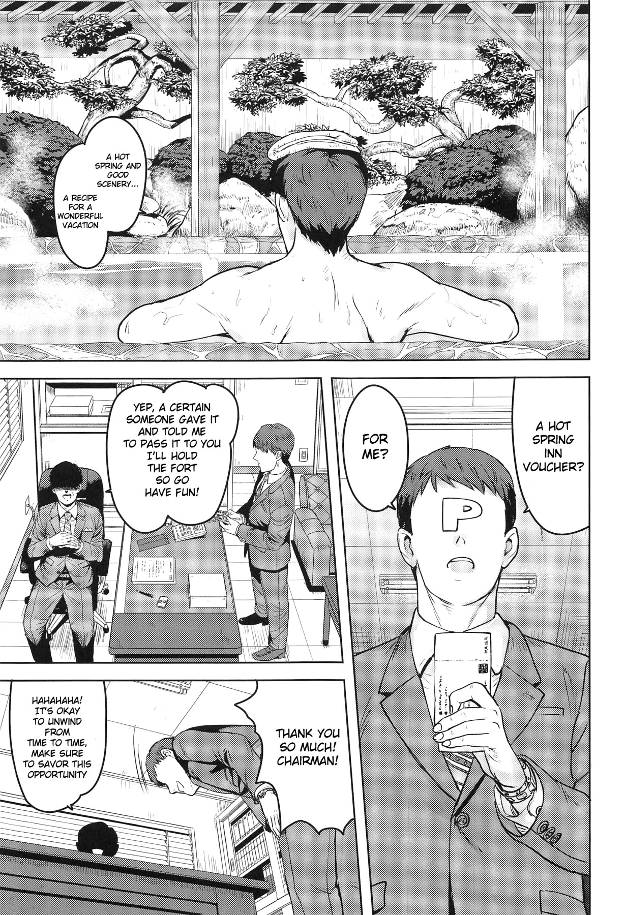 Hentai Manga Comic-Leon And a Hotsprings-Read-2